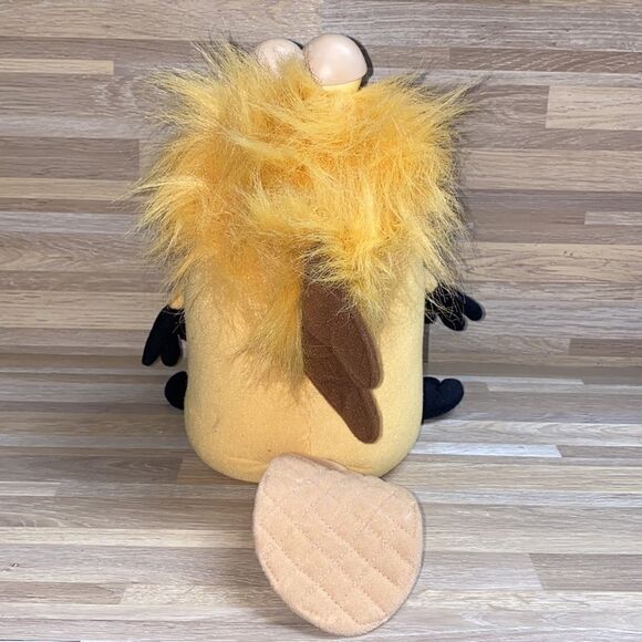 Angry Beavers Norbert Nickelodeon Vintage 1998 Mattel 10" Chomping Plush euc - Picture 7 of 11